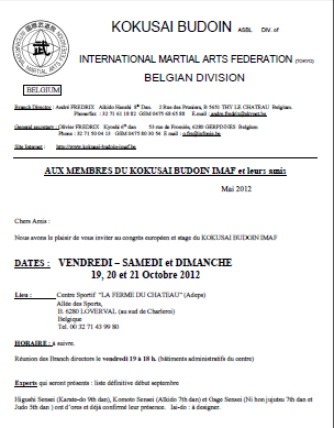 invitation stage imaf france conditions